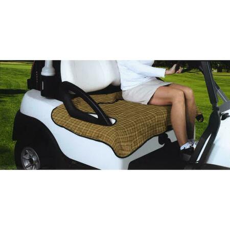 STENTENSGOLF Golf Seat Blanket Patterned Plaid, Grey GSB015***